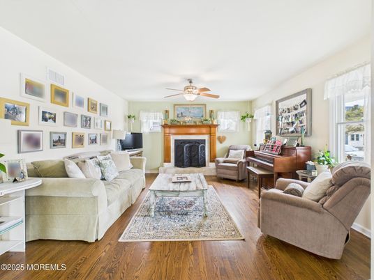 Fireplace, Interior, Living room, Piano, Wood Texture Flooring