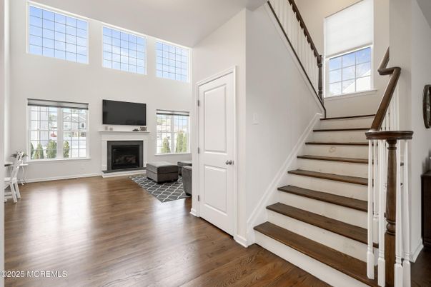 Fireplace, Interior, Wood Texture Flooring