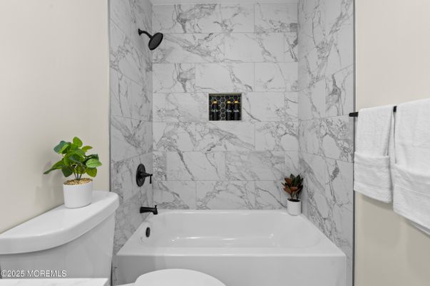 Bathroom, Interior, Marble Walls