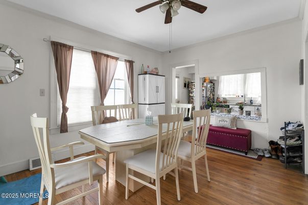 Dining room, Interior, Wood Texture Flooring