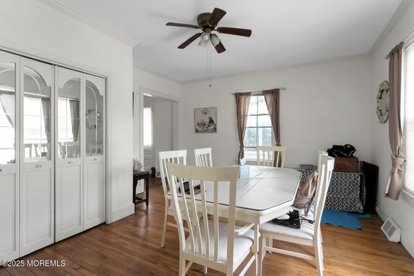 Dining room, Interior, Wood Texture Flooring