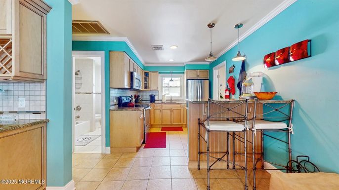 Interior, Kitchen, Pendant Lights, Recessed Lighting