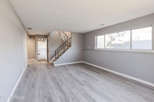 Empty room, Interior, Wood Texture Flooring