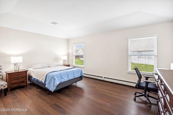 Bedroom, Home Office, Interior, Wood Texture Flooring