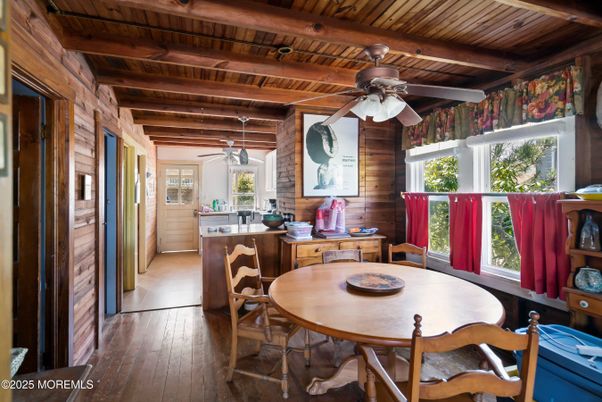 Dining room, Interior, Wooden Beams, Wooden Ceilings, Wood Texture Flooring, Wooden Walls