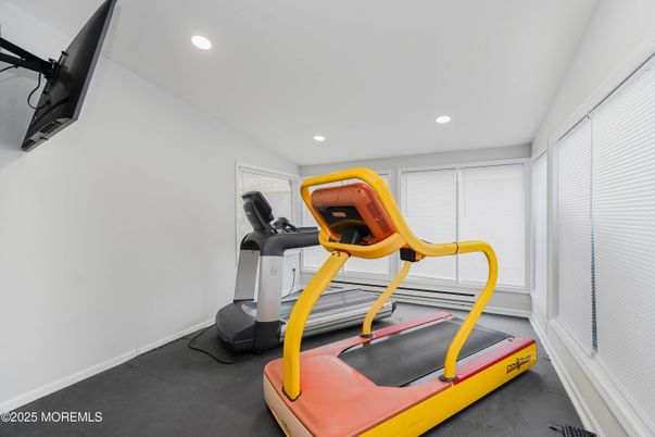 Fitness Equipment, Interior, Recessed Lighting