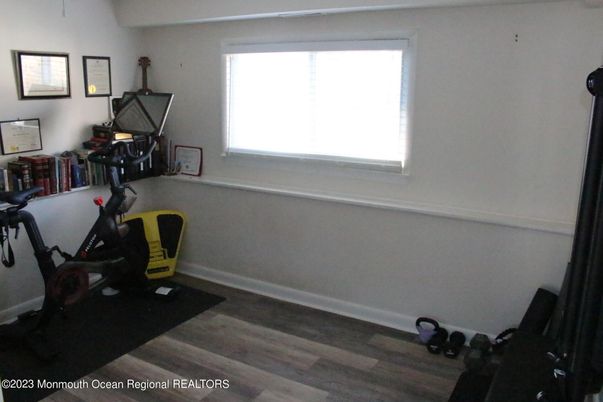 Fitness Equipment, Interior, Wood Texture Flooring