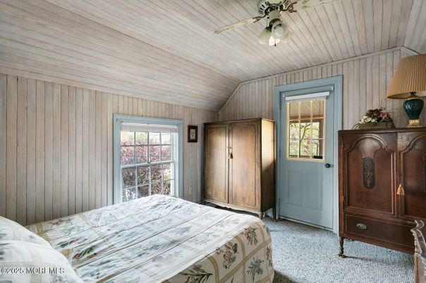 Bedroom, Interior, Wooden Ceilings, Wooden Walls