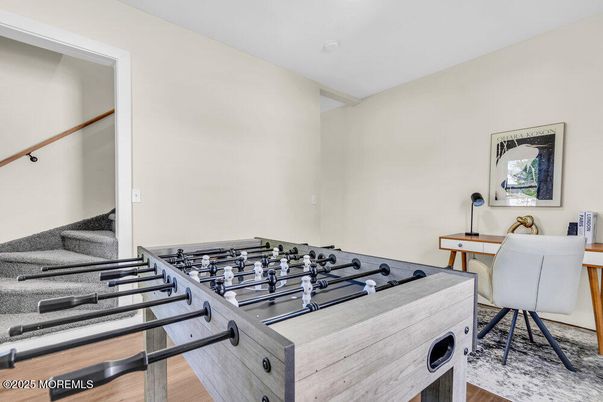 Game Room, Interior, Wood Texture Flooring