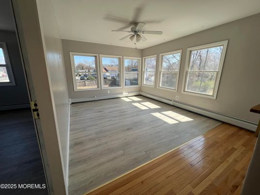Empty room, Interior, Wood Texture Flooring