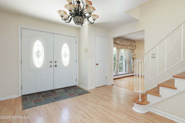 Chandelier, Interior, Wood Texture Flooring