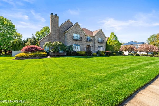 Backyard, Exterior, Facade, Brick Facade, French Provincial