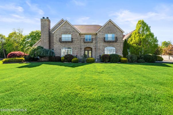Backyard, Exterior, Facade, Brick Facade, French Provincial
