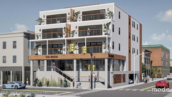 Exterior, Facade, Condo Building