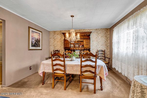 Chandelier, Dining room, Interior