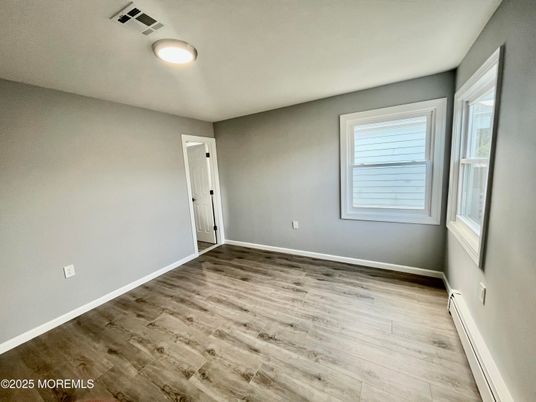 Empty room, Interior, Wood Texture Flooring