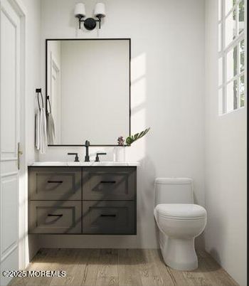 Bathroom, Interior, Wood Texture Flooring