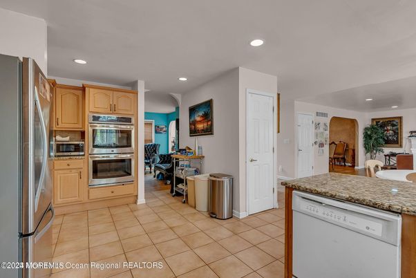 Interior, Kitchen, Recessed Lighting, Stainless Steel Appliances