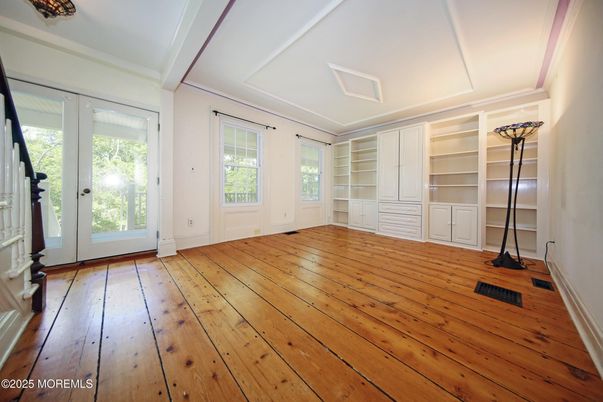Empty room, Interior, Wood Texture Flooring
