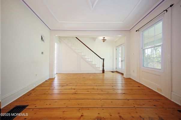 Empty room, Interior, Wood Texture Flooring