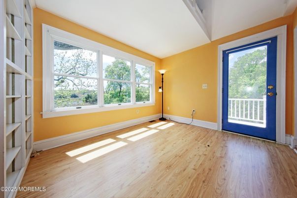 Empty room, Interior, Wood Texture Flooring