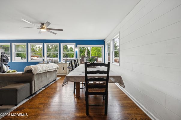 Dining room, Interior, Wood Texture Flooring