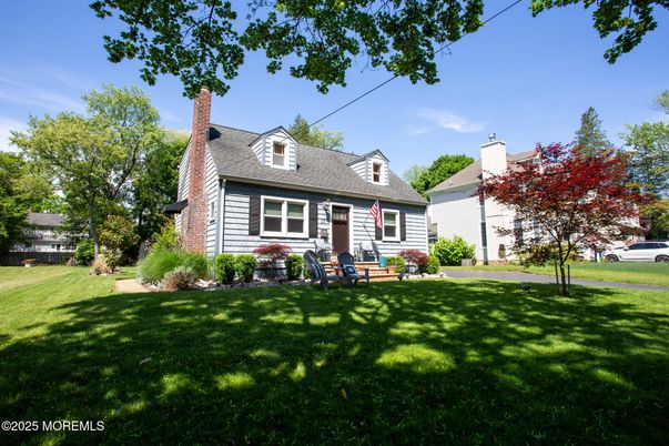 Backyard, Exterior, Facade, Brick Facade, Cape Cod