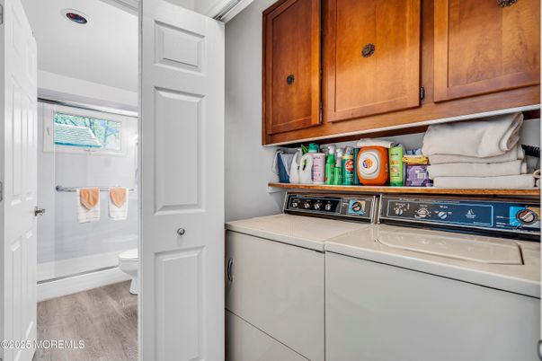 Interior, Utility Closets, Washer, Wood Texture Flooring