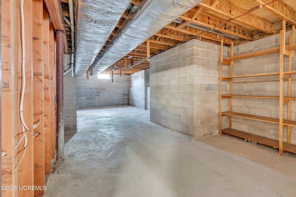 Interior, Stone Walls, Wooden Beams