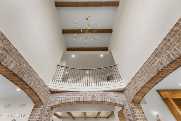 Interior, Recessed Lighting, Wooden Beams