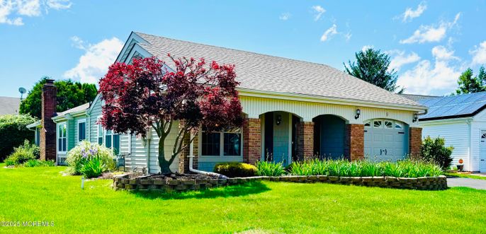 Attached, Exterior, Facade, Brick Facade, Solar Panels, French Provincial