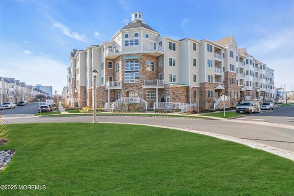 Exterior, Facade, Brick Facade, Condo Building