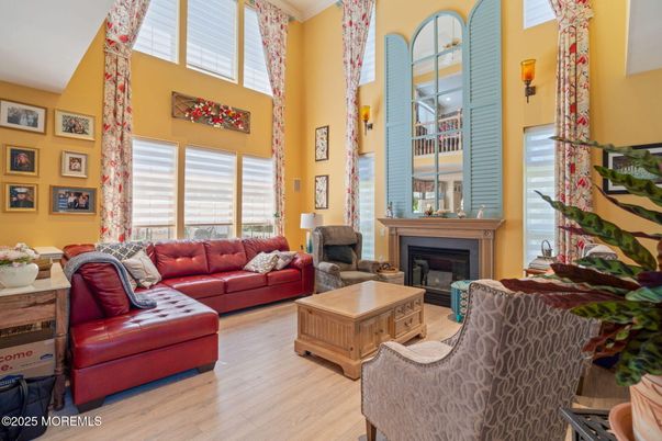 Fireplace, Interior, Living room, Wood Texture Flooring