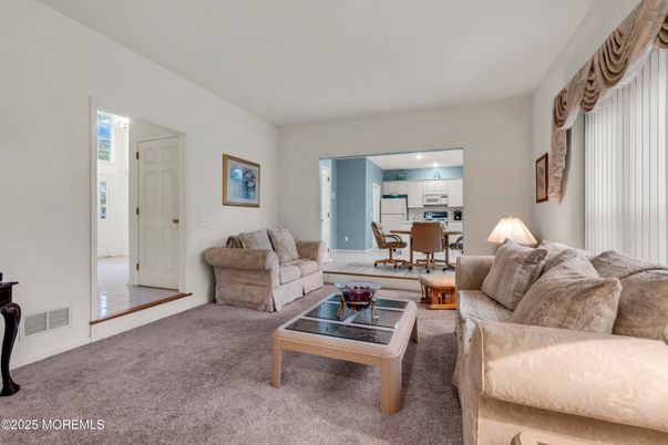 Dining room, Interior, Kitchen, Living room, Recessed Lighting