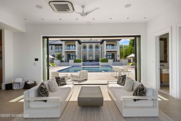Interior, Living room, Pool, Recessed Lighting