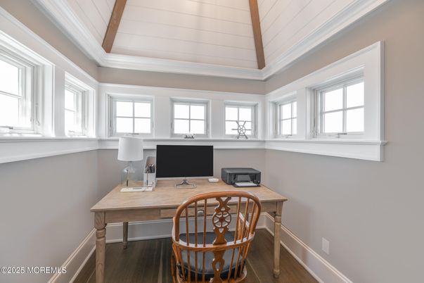 Home Office, Interior, Wood Texture Flooring