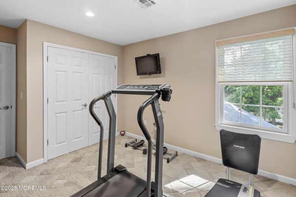 Fitness Equipment, Interior, Recessed Lighting