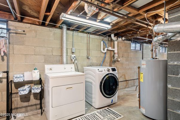 Interior, Stone Walls, Washer