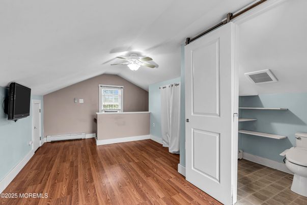 Bathroom, Empty room, Interior, Wood Texture Flooring