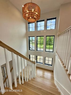 Chandelier, Interior, Wood Texture Flooring