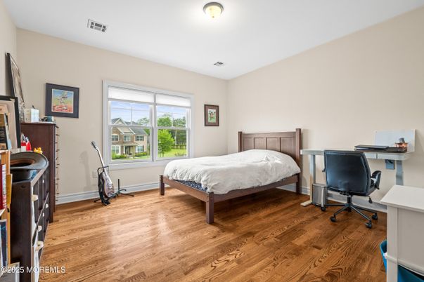 Bedroom, Home Office, Interior, Wood Texture Flooring