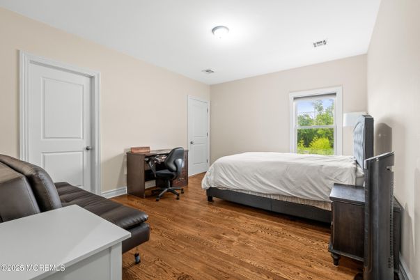 Bedroom, Home Office, Interior, Wood Texture Flooring