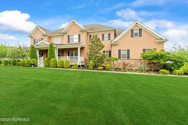 Backyard, Exterior, Facade, Brick Traditional