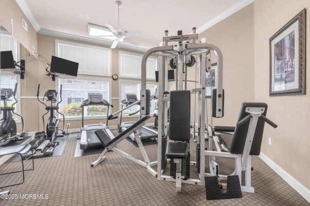 Fitness Equipment, Gym, Interior