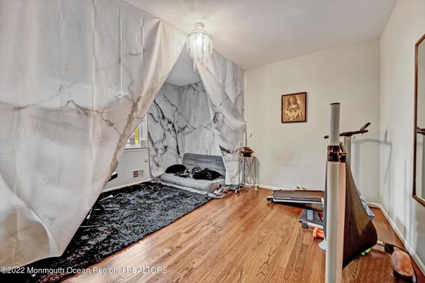 Interior, Marble Walls, Wood Texture Flooring