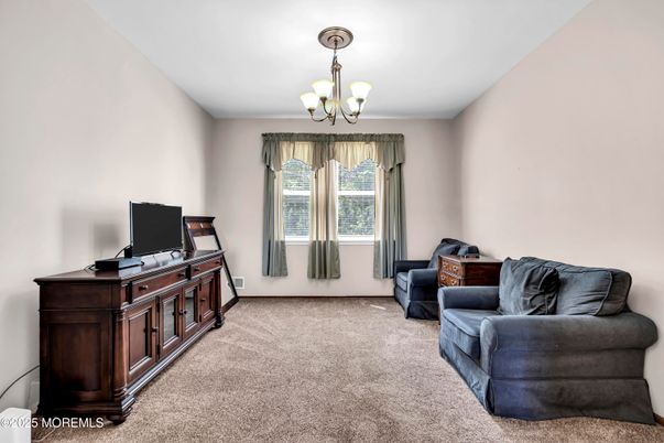 Chandelier, Home Office, Interior