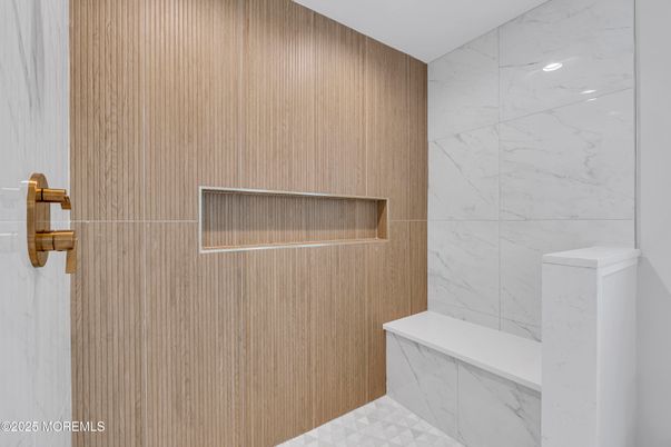 Bathroom, Interior, Marble Walls