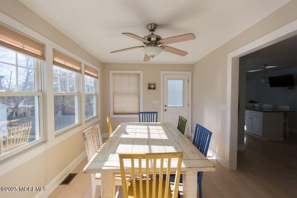 Dining room, Interior, Wood Texture Flooring