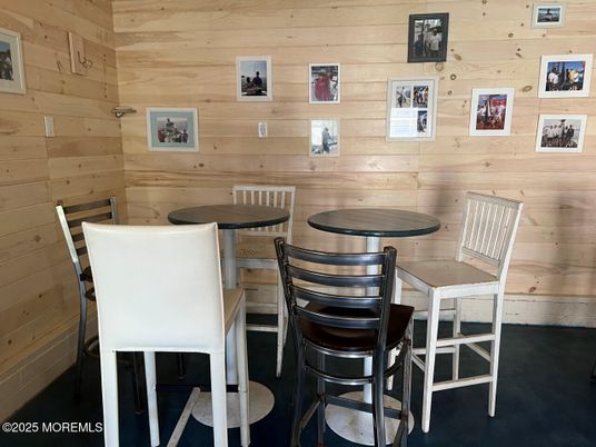Dining room, Interior, Wooden Walls