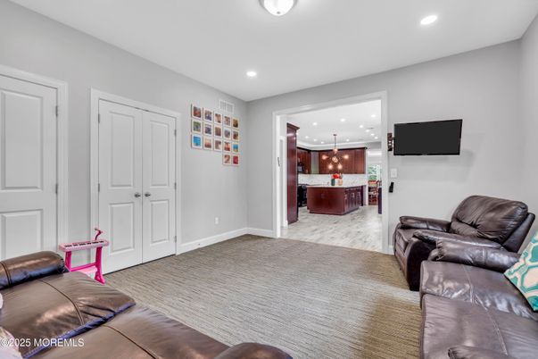 Interior, Kitchen, Living room, Recessed Lighting